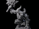 Crouching Minotaur Gladiator