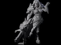 Blinded Dragon Guard Fighter