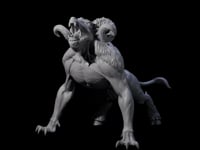 Screetching Dire Ram