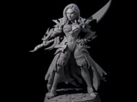 Breathtaking Swordswoman