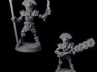 Two Attacking Mummys