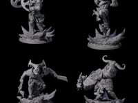 Four Descending Doomwalkers