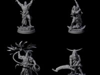 Four Mad Cultist Raiders