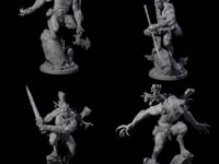Four Howling Lycans
