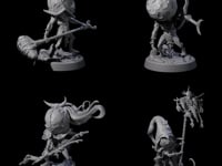 Four Spritely Azata Fighters