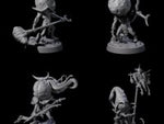 Four Spritely Azata Fighters