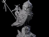 Moon Zealot with Giant Owl D