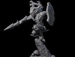 Diving Wood Elf Barbarian