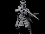 Flowing Katana Samuari