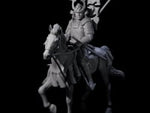 Samuari Flag Bearer on Horseback