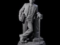 Leaning Gentleman