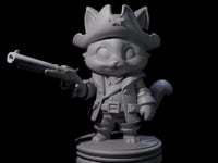 Cute Pirate Kitty F