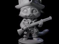 Cute Pirate Kitty H
