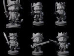 The Cute Pirate Kitty Crew