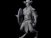 Armoured Kenku Barbarian