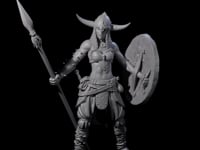 Come At Me Female Barbarian
