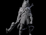 Glaived Up Tiefling Barbarian