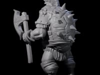 Muscular Tortle Barbarian