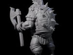 Muscular Tortle Barbarian