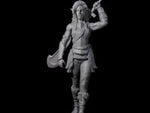 Slender Elf Barbarian