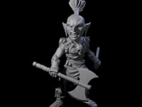 Tooled Up Goblin Barbarian