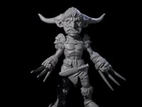 Wolverine-like Goblin Barbarian