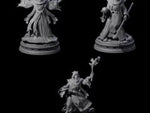 Three Masked Robed Cultists