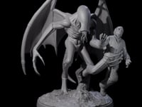 Haunting Nightgaunt with Victim