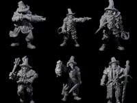 Seven Inquisition Hunters