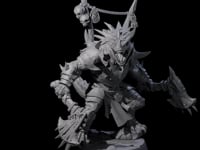 Duel Axe Lizardfolk Warrior