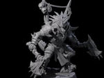 Duel Axe Lizardfolk Warrior