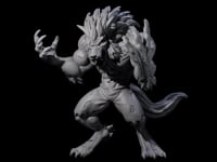 Cursing Werewolf