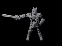 Spiky Skeleton Warrior A