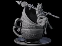 Alice on a Giant Cup