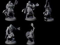 Five Filthy Cyclops Warriors