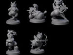 Five Mischievous Satyrs