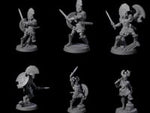 Six Greek Inspired Sword Hoplites