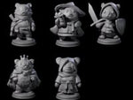 Five Cute Woodland Ursines