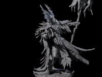 Ancient Dark Elf Druid of the Underdark D