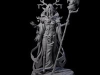 Blindfolded Dark Elf Witch A