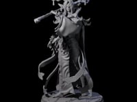 Blindfolded Dark Elf Witch C