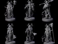 Blindfolded Dark Elf Witch Coven