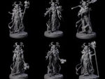 Blindfolded Dark Elf Witch Coven