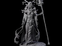 Blindfolded Dark Elf Witch F