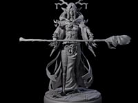 Blindfolded Dark Elf Witch I