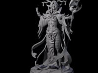 Blindfolded Dark Elf Witch L