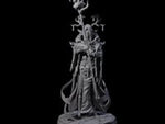 Blindfolded Dark Elf Witch K