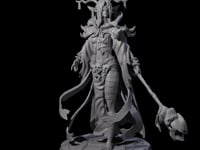 Blindfolded Dark Elf Witch G
