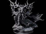 Crouching Dark Elf Master Druid