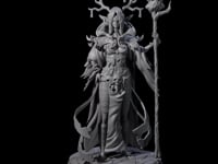 Blindfolded Dark Elf Witch H